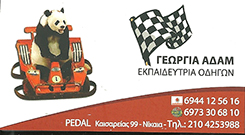 PEDAL TO THE METAL - ΑΔΑΜ ΓΕΩΡΓΙΑ - ΣΧΟΛΗ ΟΔΗΓΩΝ IKAIA